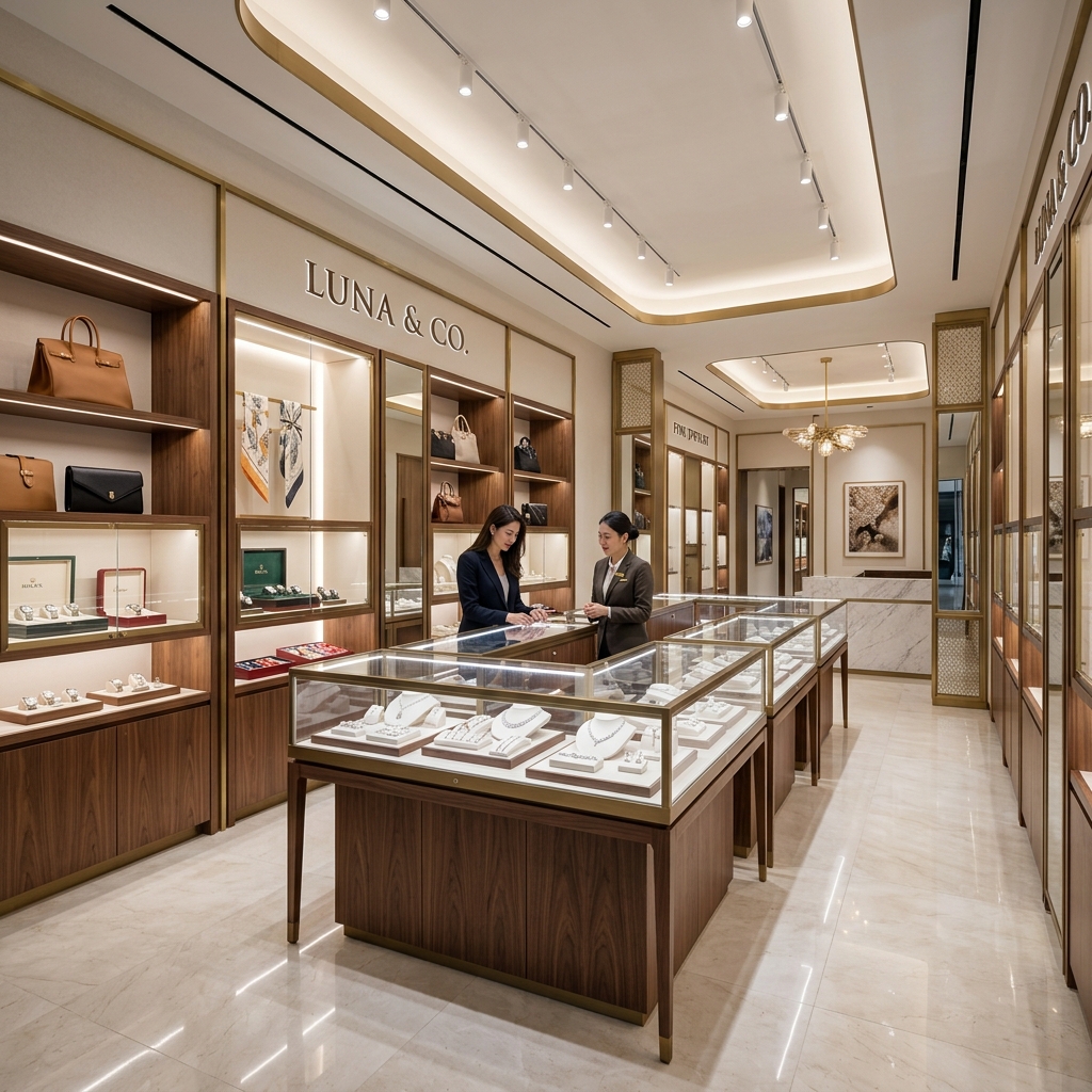 Retail store fixtures and display cabinets