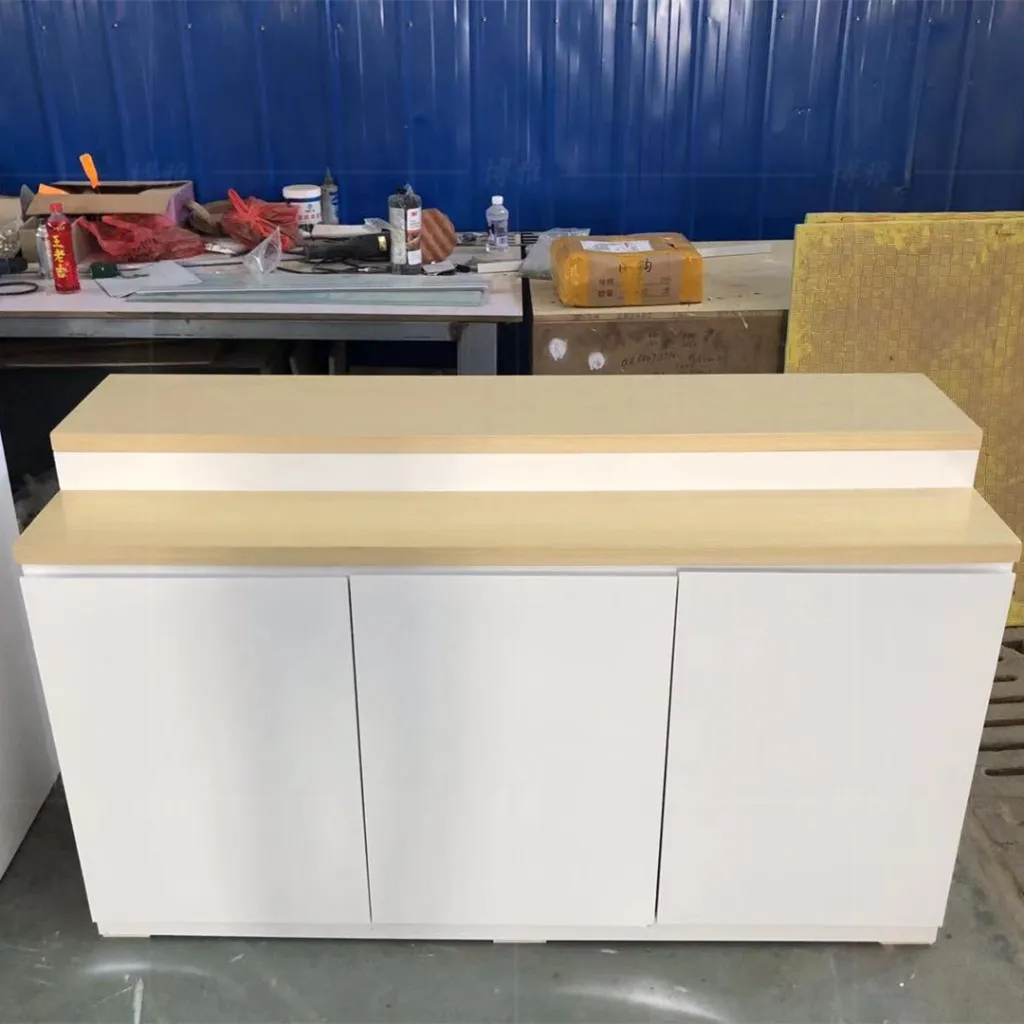 Electronics Store Display Counter - LED Retail Display Cabinet - Image 4